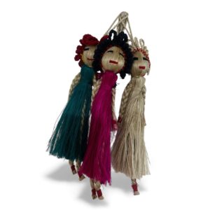 Doll Set made with 100 percent natural jute for backyard and porch 14 Inch long