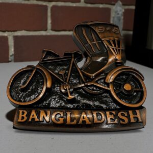 Bangladesh Rikshaw Magnet for Car Fridge Locker 3x2 inch