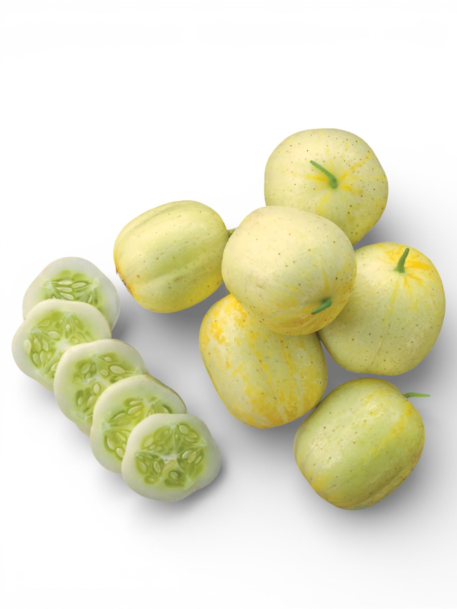 Lemon cucumber round yellow heirloom