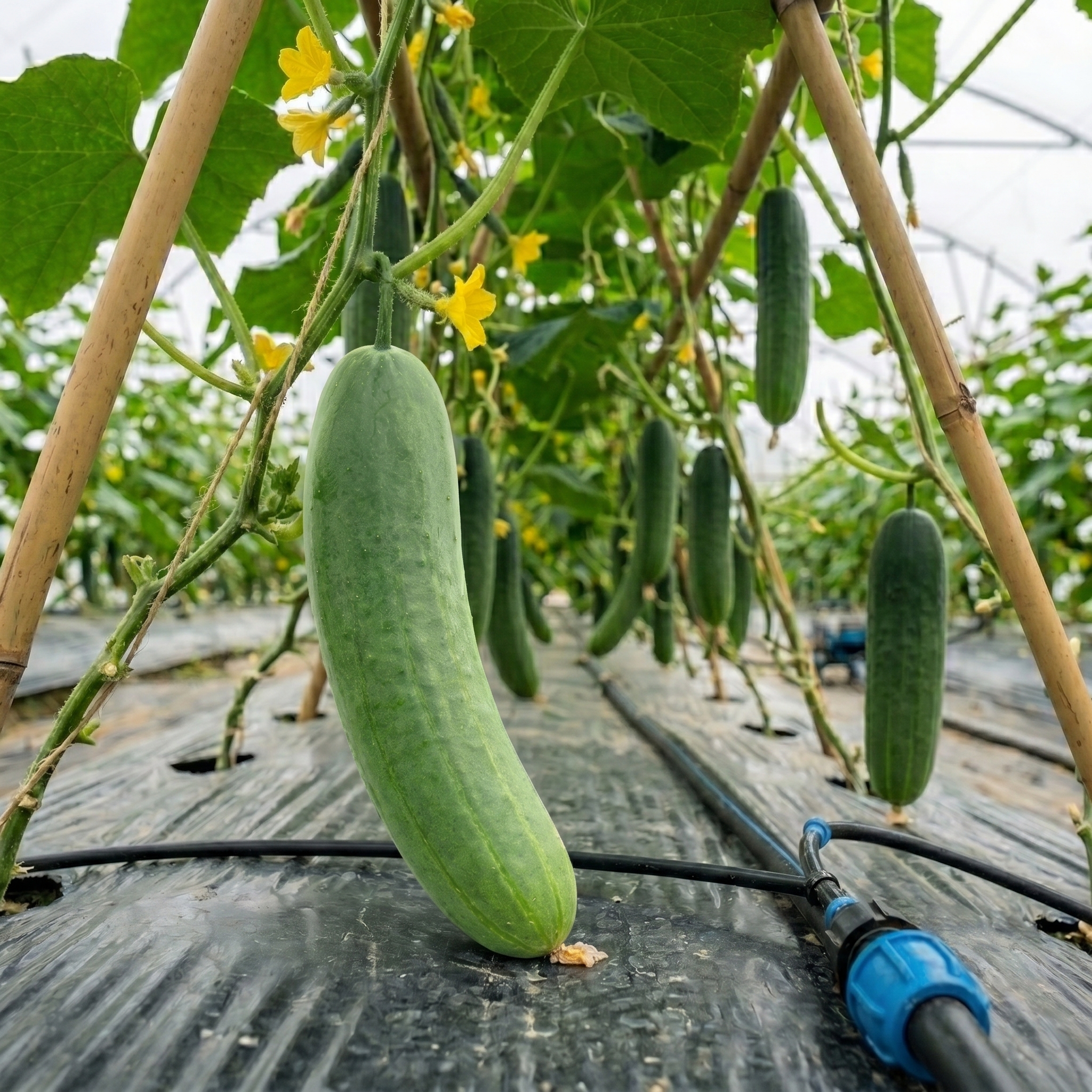 cucumber giant king f1 hybrid for home garden