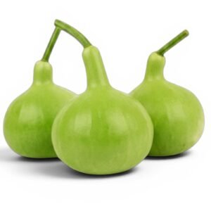 Bottle Gourd Long Neck Seeds | Lagenaria siceraria (Calabash) Round Long Neck Shape | High Yield Fast Growing Bottle Gourd Seeds for Home Garden, Trellis Growing & Organic Vegetable Production