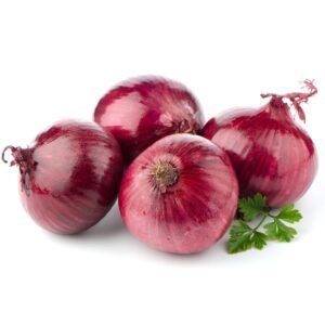 Red Grano Onion Seeds – Open Pollinated Red Bulb Onion for Planting | Sweet Mild Storage Onion for Home Gardens | 5 Grams
